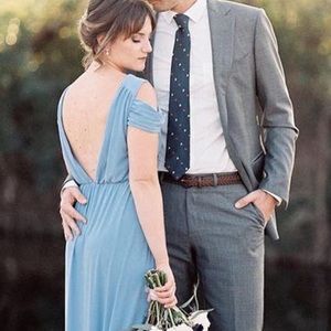 ASOS periwinkle Grecian dress